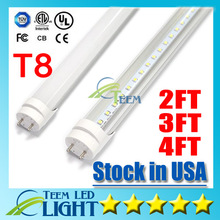Stock in USA + CE RoHS UL + 4ft 22W 3ft 2ft T8 Led Tube Light 2400lm 85-265V Led lighting Fluorescent Tube Lamp 1.2m LED tubes 2024 - buy cheap