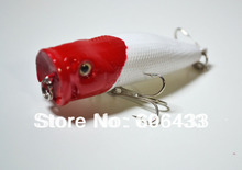 10PCS Fishing fish Popper red head lure hook baits 7.5cm 10.5g F0001 2024 - buy cheap