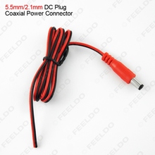 FEELDO-conector de alimentación DC coaxial/concéntrico/barril/punta, 5,5mm/2,1mm, # FD-1303, 1 unidad 2024 - compra barato