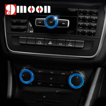 3PCS/Set Air Conditioning volume knob decoration For Mercedes Benz A B C E Class GLK GLA CLA GLE ML GL AMG Auto Parts 2024 - buy cheap