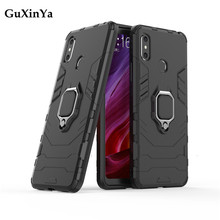 Guxinya Phone Cases For Xiaomi Mi Max 3 Cases Luxury Armor Magnetic Ring Cover For Mi Max 3 Capa 6.9" For Xiaomi Mi Max 3 Shells 2024 - buy cheap