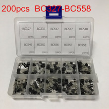 10 valores 200 Uds (BC327 ~ BC558 ) BC337 BC549 BC550 BC517 BC556 BC547 BC557 BC548 Transistor NPN surtido Kit surtido 2024 - compra barato