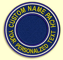 Patches bordados personalizados para nome baixo, remendos redondos para bordado, nome personalizado, barato 2024 - compre barato
