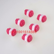 New Arcade Game DIY Parts Classic Arcade Push Buttons 24mm Action Buttons For Mame Game & Coin Operated Games & PC Games - Pink 2024 - buy cheap
