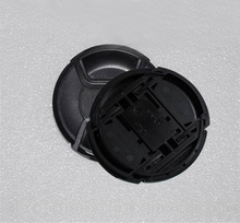 Wholesale 30pcs/lot 49 52 55 58 62 67 72 77 82mm center pinch Snap-on cap cover Logo for nikon/canon camera Lens with tracking 2024 - buy cheap