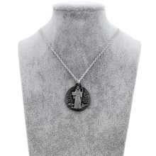 Collar de cadena con Cruz para hombre y mujer, cadena con colgante de la Santa Biblia, con símbolo de Jesús, para fiesta, regalo para amigos 2024 - compra barato