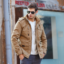 New Men Jackets Classic  Winter Jacket Men Warm Comfortable Cotton Slim Coat 3 Colors for Choice-Free Shipping 2024 - buy cheap