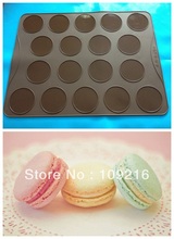 1pcs 6.8CM Big Macaron/ Dessert Special Baking Mat Green Good Quality 100% Food Grade Silicone mold 2024 - buy cheap