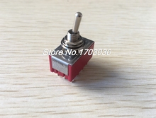 2 шт. 6A/125VAC 2A/250VAC 12 Pin 4PDT Вкл/вкл 2 положения мини MTS-402 тумблер 2024 - купить недорого