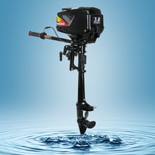 New Promotion HANGKAI 3.6HP 2 stroke fishing boat engines outboards boat motors for sale 2024 - buy cheap
