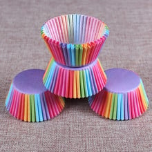 100PCS Muffins Paper Cupcake Wrappers Baking Cups Cases Muffin Boxes Cake Decorating Tools Kitchen Bakeware Dessert Decorator 2024 - buy cheap
