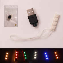 Juego de luces Led para Lego, juego de bloques de construcción, caja de batería con luz LED USB para lego /pin/ Creator House, Juguetes DIY 2024 - compra barato