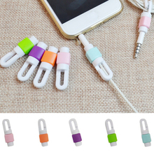 5pcs Saver Protector Cover for Smart Phone Lightning USB Charger Cable Cord JX 2024 - buy cheap