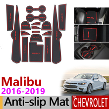 Противоскользящий коврик с отделением для ворот для Chevrolet Malibu 2016, 2017, 2018, 2019, 9 поколения, MK9, аксессуары, наклейки, Стайлинг автомобиля 2024 - купить недорого