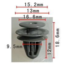 Clipes dianteiros do retentor do painel da guarnição da porta traseira do oem 500x para acura para honda accord, para civic, prelude, odyssey 91560-sp0-003 2024 - compre barato