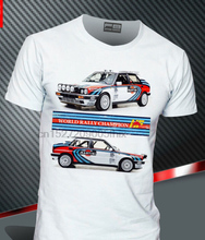 Camiseta Uomo Lancia Delta Martini Racing Evo Hf Integrale Rally Legend Fb, camiseta informal ajustada para hombre 2019 2024 - compra barato
