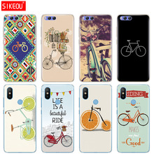 Funda de silicona para bicicleta, para Xiaomi Mi 8 8SE A1 A2 5 5S 5X 6 Mi5 MI6 NOTE 3 MAX Mix 2 2S 2024 - compra barato