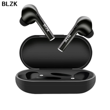 BLZK Bluetooth наушники TWS наушники беспроводные Bluetooth наушники стерео гарнитура Bluetooth наушники с микрофоном и зарядным устройством 2024 - купить недорого