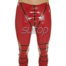 sexy latex sexy nature rubber latex wearing costume pants 2024 - buy cheap