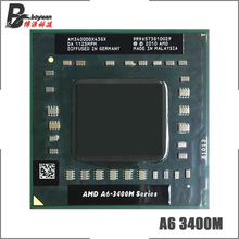 AMD A6-Series A6 3400M 1,4 ГГц четырехъядерный четырехпоточный ЦПУ процессор AM3400DDX43GX разъем FS1 2024 - купить недорого