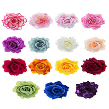 SZanbana 15 Pieces Rose Flower Hairpin Hair Clip Flower Pin Up Flower Brooch 2024 - buy cheap
