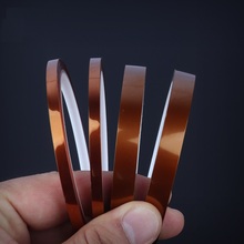 5pcs 5mm+10mm High Temperature Polyimide Adhesive Kapton Tape Heat Resistant Insulating SMT BGA PCB Finger Masking 2024 - buy cheap