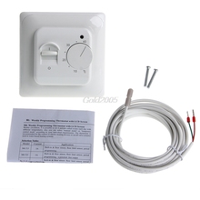 Safe Mechanical Floor Manual Heating Thermostat Temperature Control Switch 220V G08 Whosale&DropShip 2024 - buy cheap