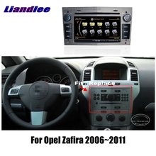 Sistema de navegação gps + rádio tv, dvd, ipod, bt, wi-fi, tela hd, sistema multimídia para opel zafira 2006 a 2011 2024 - compre barato