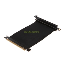 2020 nuevo PCI Express3.0 16x tarjeta elevadora de alta velocidad Cable Flexible extensión adaptador-angulado 2024 - compra barato