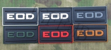 Marinha dos eua eliminação de explosivos eod militar tático moral 3d pvc remendo emblemas preto vermelho verde cinza tan luminoso 2024 - compre barato