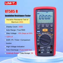 UNI-T UT505B 200Gohm Handheld Insulation Resistance Tester True RMS Insulation Resistance Multimeter 1000V Megohmmeter 2024 - buy cheap