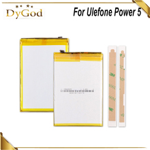 DyGod 13000mAh Battery for Ulefone Power 5 High Quality mobile phone Battery with 3M Tape 2024 - buy cheap