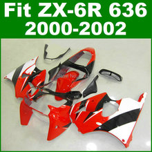 ¡Gran oferta! Kit de carenado para Kawasaki, kit de carenado compatible con Kawasaki ZX6R 2000 2001 2002 ZX 6R 636 00 01 02, juego de carenados 2024 - compra barato