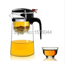 Tetera de vidrio resistente al calor para té y café, práctico set de Tetera de oficina con 2 tazas de 50ml OG 750, 0049 ml, 1 ud. 2024 - compra barato