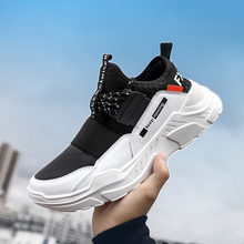 2019 Male Lace-up Men Sneakers High Quality Man Non Slip Comfortable Casual Shoes Mesh Sneakers Breathable Outdoor Walking Shoes 2024 - buy cheap