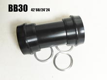 BB30 42 24 MM 68mm CNC aluminum alloy hollow design 2 bearings with adaptors mtb road bike bottom bcracket 2024 - buy cheap