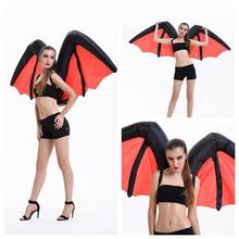 Inflatable Costume Demon Devil Wings Adult Halloween Party Deco Props Cosplay Inflatable Bat Costume Fancy Dress 2024 - buy cheap