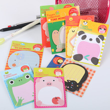 Office Stationery Sticker Cute Forest Animal Sticker Marker Memo Pad Flags Sticky Note 8 Color Available 2024 - buy cheap