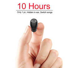 Mini Bluetooth Earphone 10 Hrs Music Time Bluetooth Headset Wireless Earbud Hands-free For TV PC iPhone Samsung Android Phone 2024 - buy cheap