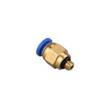 PC6-M5*0.75 Brass Plastic Pneumatic Blue Air Quick Connector Element 6mm to M5 Metric Thread Push Straight In Pipe Fitting Parts 2024 - buy cheap