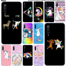 Hot Cute cartoon Unicorn Silicone Case For Xiaomi Pocophone F1 9T 9 9SE 8 A2 Lite A1 A2 Mix3 Redmi K20 7A Note 4 4X 5 6 7 Pro S2 2024 - buy cheap