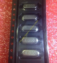 Oscilador pasivo de cristal de cuarzo, nuevos productos y en stock, HC-49S/SMD, 4MHz, 50 Uds./lote 2024 - compra barato