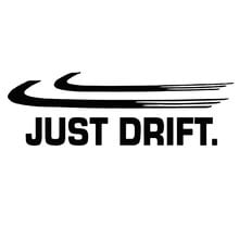 Just Drift Cars Stickers 3D Vinyl Car Wrap for Auto Goods Fashion Decals New Style Accessories Automovil Fashion Sticker Styling 2024 - buy cheap