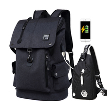 Fashion Men Backpack Shoulder Bag Male Fashion Best Travel Backpacks Everyday Bagpack Laptop Bags For Teenager Boy Mochila 2019 2024 - buy cheap