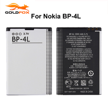 GOLDFOX Brand 1pc 1500mAh BP-4L Battery For Nokia E61i E63 E90 E95 E71 6650F N97 N810 E72 E52 BP4L BP 4L Phone Batteries 2024 - buy cheap