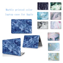 Мраморный цветной чехол для ноутбука MacBook Air Retina Pro 11 12 13 15 для Mac Book New Pro 13 15 New Air 13,3 + с сенсорной панелью 2024 - купить недорого
