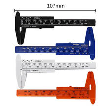 80mm Mini Plastic Sliding Vernier Caliper Gauge Measure Tool Ruler Micrometer 2024 - buy cheap