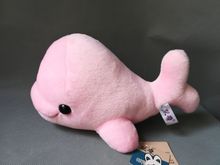 lovely cartoon pink whale plush toy about 30cm soft toy pillow birthday gift h0947 2024 - buy cheap