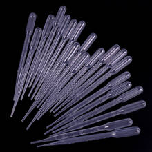100PCS 3ML Disposable Plastic Eye Dropper Transfer Graduated Pipettes Office Lab Experiment Supplies 2024 - buy cheap