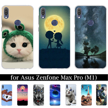 Capa de silicone tpu macio para asus zenfone max pro m1, proteção para zb601kl 2024 - compre barato